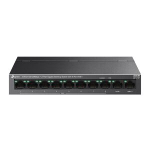 Alternative view of Switch TP Link 8-Port 10/100Mbps+2-Port Gigabit Desktop Switch with 8- Port PoE+