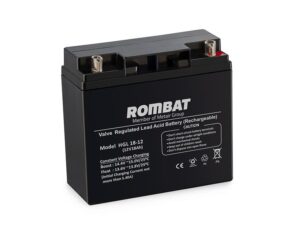 Alternative view of Acumulator stationar 18Ah/12V HGL12-18; Dimensiuni: 181 x 77 x 167 cm.