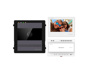 Alternative view of Kit videointercom IP Hikvision DS-KIS704EY/AL