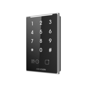 Alternative view of Cititor de proximitate cu tastatura si cod QR Hikvision DS-K1109DKB-QR