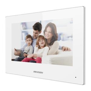 Alternative view of Monitor videointerfon WIFI modular 7 color Hikvision DS-KH6320-WTE1-W
