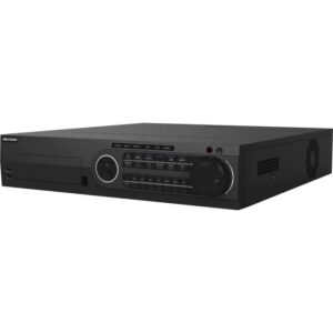 Alternative view of DVR Hikvision TurboHD  16 canale iDS-8116HQHI-M8/S 8 SATA interfaces and 1 eSATA interface smart search for efficient playback, 2 self-adaptive 10/100/1000 Mbps Ethernet interfaces,resolution: 4 MP 4 MP Lite@15 fps; 1080p Lite/720p/WD1/4CIF/VGA/CIF@25 fps (P)/30 fps (N), Network Interface 2, RJ45
