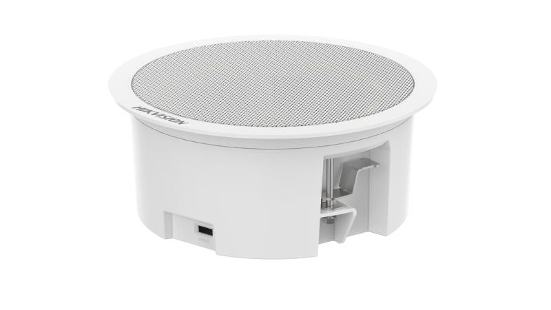 Difuzor public Hikvision DS-QAZ1203G1-BE, 300 Hz to 15 kHz, putere difuzor: 3 W, Network Protocol: IPv4, HTTP, HTTPS , SSL/TLS , DNS, NTP, TCP, UDP, IGMP, ICMP, DHCP, ARP, SSH, interfata: RJ45 10 M/100 M Adaptive Ethernet port × 1, stocare: Built-in 4 GB EMMC (Audio file storage is 1 GB.), putere - imagine 3