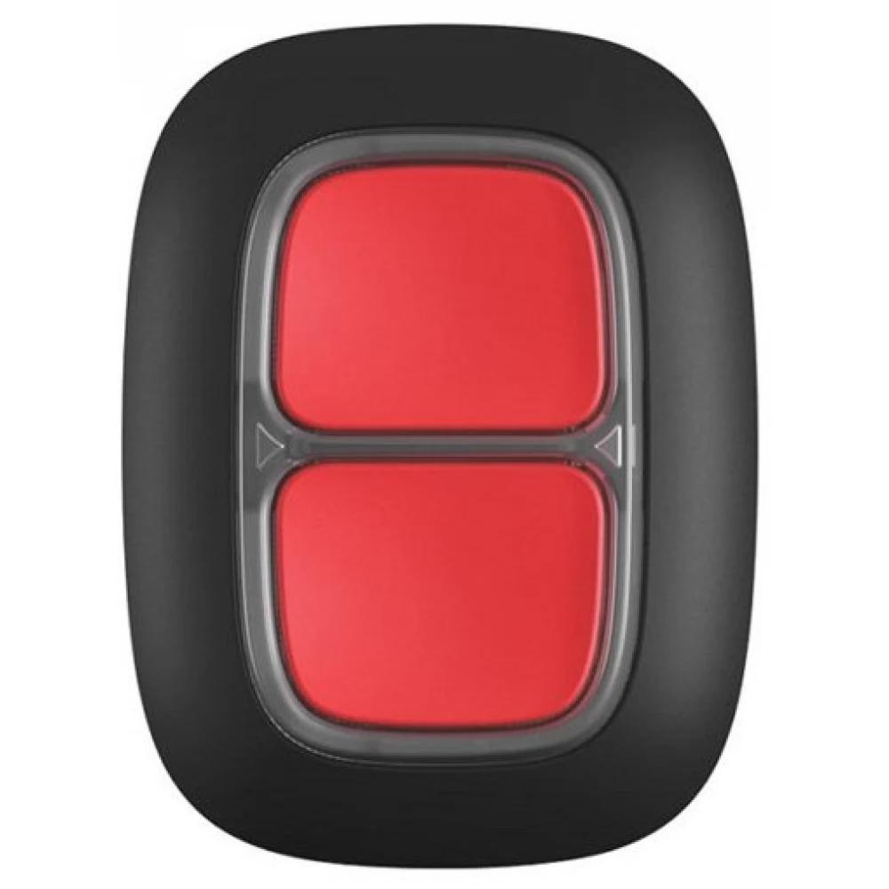 Buton panica / smart wireless, negru - AJAX; Numar butoane: 2; Utilizare ca buton panica sau control automatizari, cominicare bidirectionala; Protectie apasare accidentala: necesita apasare simultana, despartitor din plastic; Frecventa operare: 868.0 - 868.6 MHz, Putere RF: autoajustabila max. 20 - imagine 2