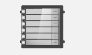 Alternative view of Modul de extensie videinterfon cu sase butoane de apelare Hikvision DS- KD-KK/S