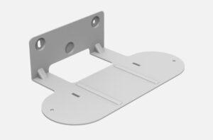 Alternative view of Hikvision Wall Mounting Bracket  DS-2102ZJ;Steel with surface spray treatment; Waterproof design.