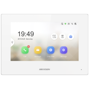 Alternative view of Monitor videointerfon ALB 7inch color Hikvision DS-KH6320-LE1/WH(B) LCD Resolution 1024 × 600
