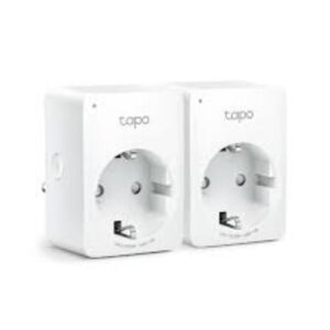 Alternative view of TP-Link MINI SMART WI-FI SOCKET TAPO P100 (2-PACK), Protocol: IEEE 802.11b/g/n, Bluetooth 4.2 (for onboarding only), 2.4 GHz, Android 4.4 or higher, iOS 9.0 or higher, AC 220-240 V~50/60 Hz 10 A, Maximum Load, 2300 W, 10 A.