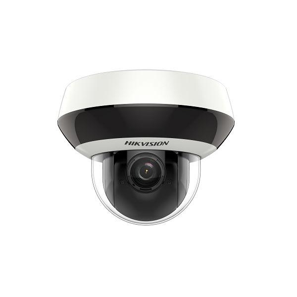 Camera supraveghere Hikvision mini PTZ IP DS-2DE2A204IW-DE3(2.8-12mm) (C); 2MP, Power by dakfighter, microfon audio incorporat, antivandal,1/3" progressive scan CMOS, rezolutie: 1920 × 1080 @ 25FPS, iluminare: Color: 0.005 Lux @(F1.6, AGC ON) B/W: 0.001 Lux @(F1.6, AGC ON) 0 Lux with IR, lentila - imagine 2