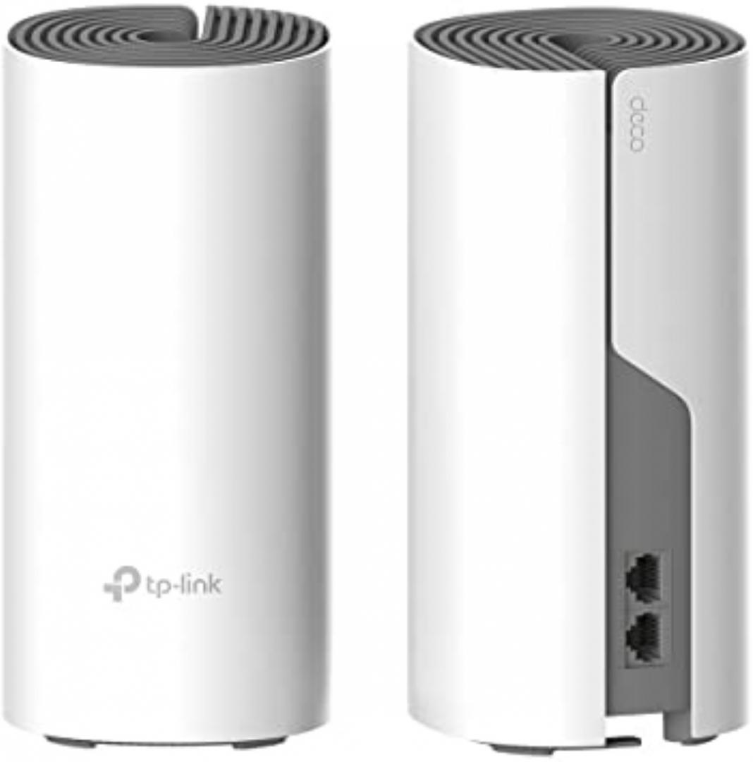 TP-Link Sistem Mesh Wi-Fi pentru întreaga casă AC1200, DECO E4(2-PACK);2 10/100Mbps WAN/LAN Ports, 1 Power Port, SDRAM: 128 MB, Flash:16 MB, 2 internal dual-band antennas per Deco unit, Standarde Wireless:IEEE 802.11 ac/n/a 5 GHz, IEEE 802.11 b/g/n 2.4 GHz, Frecvență: 2.4 GHz and 5 GHz, Rată de - imagine 2