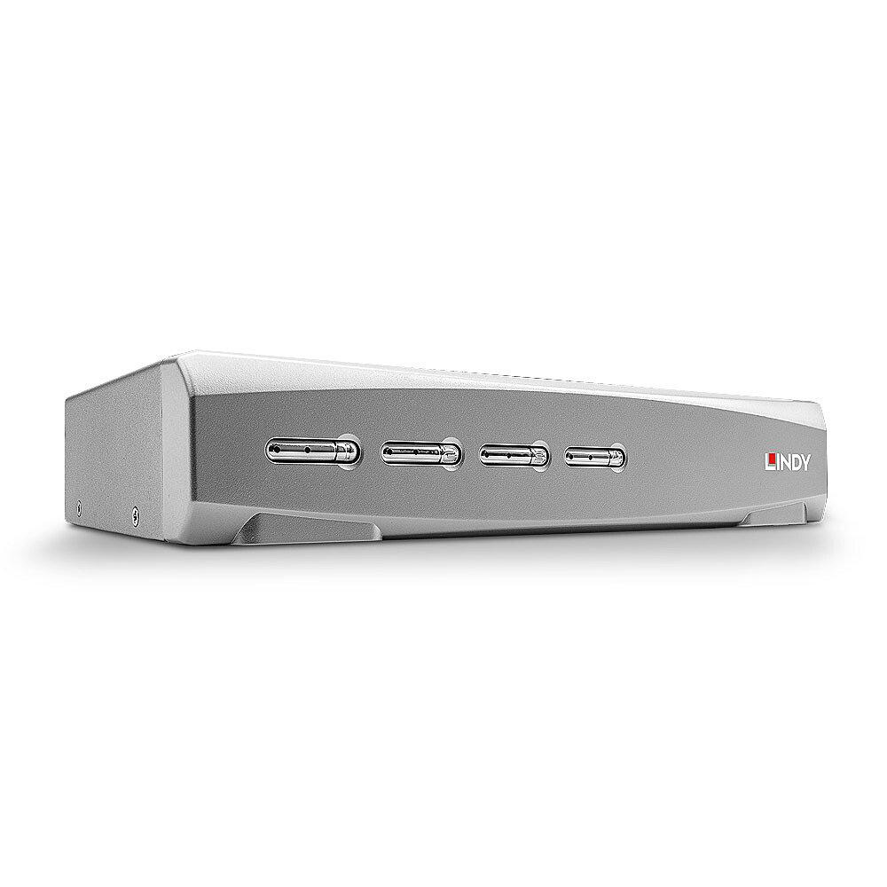 Lindy LY-39308 KVM Switch 4 Port HDMI 3840x2160@60Hz, USB 2.0 - imagine 5