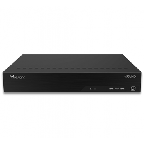 NVR Milesight 32 canale MS-N7032-G, Rezolutie inregistrare: 12MP, Rezolutie redare: 6*(30fps @8MP),8*(30fps @6MP), 9*(30fps @5MP), 12 *(30fps @4MP), 16*(30fps@3MP), 24*(30fps@1080P), 32*(30fps@720P),32 *(30fps@D1), Dual Stream; HDMI & VGA; Compresie video: H.265 +/H.265(HEVC)/H.264+/H.264;Stocare - imagine 2