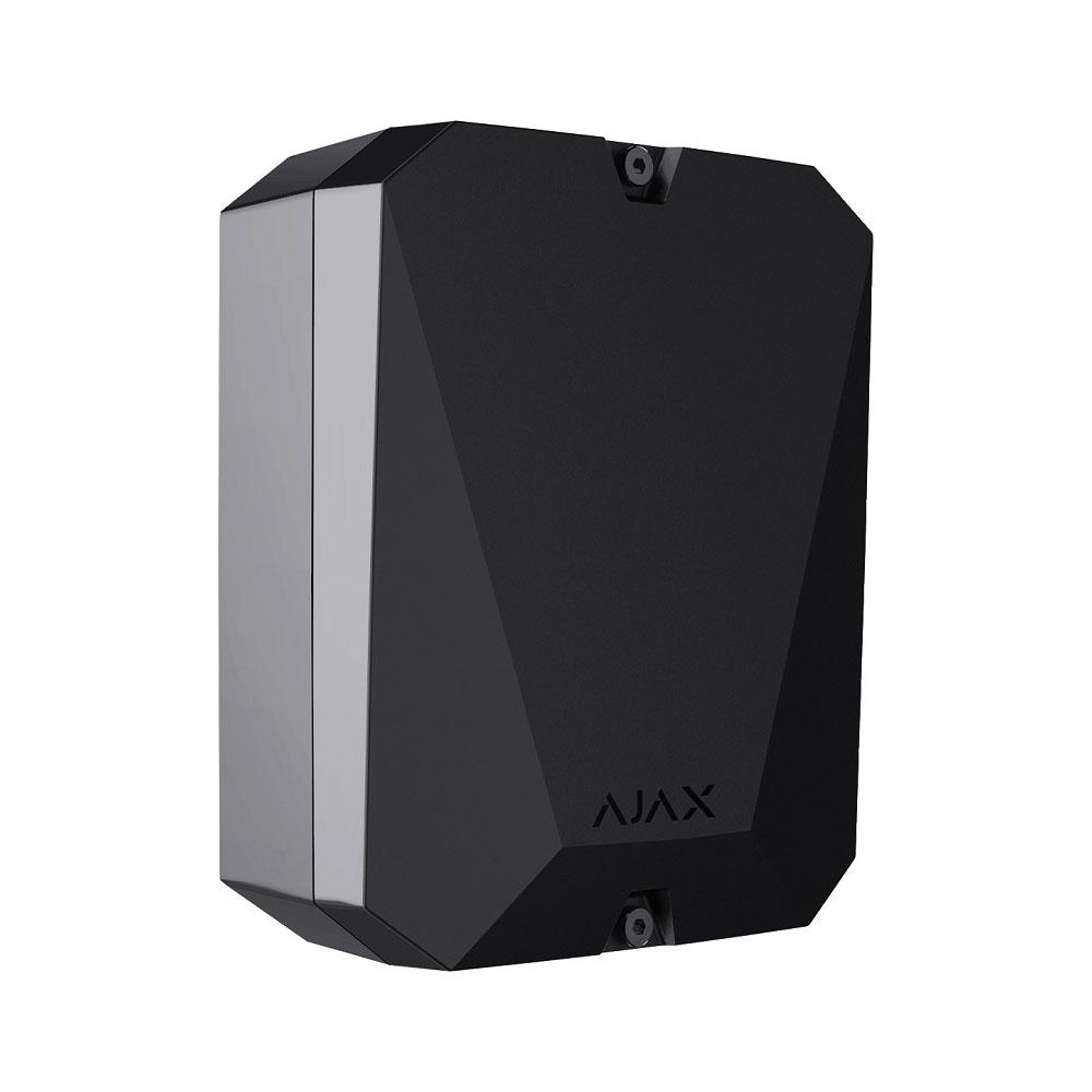 "Modul interconectare VHF, wirelesss, negru - AJAX; Preluare transmitatoare VHF pentru integrare in centrale AJAX, setare facila prin aplicatia Android / iOS; Iesiri alarma: 8 tip high / low potential, Tipuri alarma: 15, Verificare foto: NU; Mod operare: bistabil sau pulse functie de tipul de - imagine 2