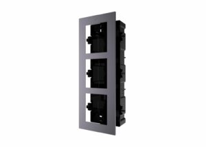 Alternative view of Panou frontal pentru 3 module videointerfon modular Hikvision DS-KD-ACF3