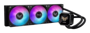 Cooler Procesor ASUS TUF Gaming LC III 360 ARGB LCD, Lichid, 12 cm, 3 ventilatoare, aRGB