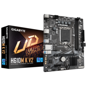 Placa de baza Gigabyte H610M K V2, Socket 1700, DDR5, Micro-ATX