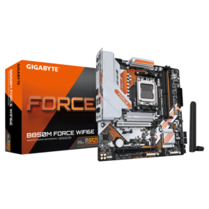 Placa de baza Gigabyte B850M FORCE WIFI6E, Socket AM5, DDR5, Micro-ATX