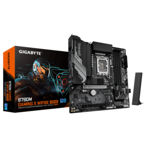 Placa de baza Gigabyte B760M Gaming X WiFi6E Gen5, LGA 1700, DDR5, Micro-ATX