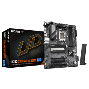 Placa de baza Gigabyte B760 DS3H WIFI6E GEN5, Socket 1700, DDR5, ATX