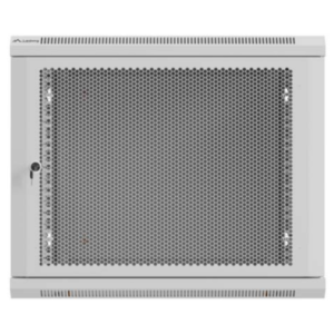 Dulap rack de perete 19", 9U, 600x600 mm, pentru asamblare, usa metalica, RAL7035, gri