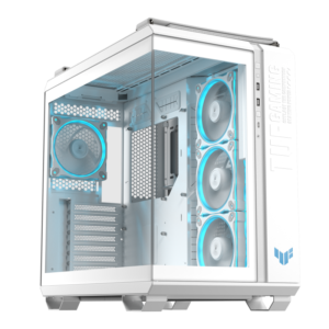 Carcasa ASUS TUF GAMING GT502 Horizon TG ARGB White, RGB, Mid Tower, White
