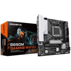 Placa de baza Gigabyte B650M GAMING WIFI6E, Socket AM5, DDR5, Micro-ATX