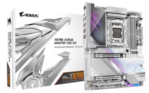 Placa de baza Gigabyte X870E AORUS MASTER X3D ICE, Socket AM5, DDR5, ATX