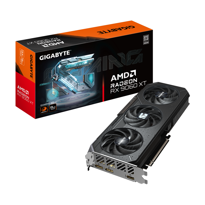 Placa video Gigabyte Radeon RX 9060 XT, 8GB GDDR6, PCI Express 5.0, 128bit