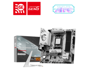 Placa de baza MSI B850M GAMING PLUS WIFI6E, Socket AM5, DDR5, Micro-ATX