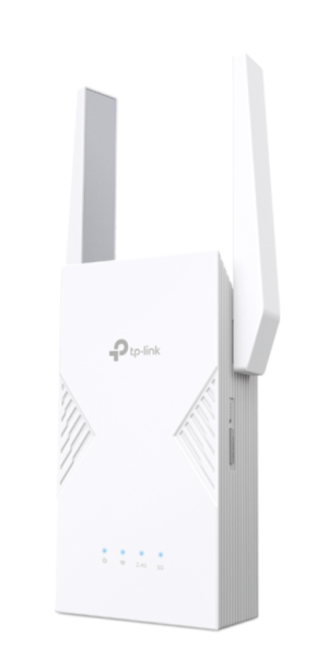 BE3600 Wi-Fi 7 Range Extender SPEED: 688 Mbps at 2.4GHz + 2882 Mbps at 5GHz SPEC: 2+2 4-Stream Dual-Band Wi-Fi 7, 2 × External Antennas, 1 × 2.5 Gbps LAN Port, Wall Plugged FEATURE: Dual-Band Wi-Fi 7, Multi-Link Operation, 4096 QAM, HE160, EasyMesh-Compatible, Tether App, WPA3, WPS, Access Control