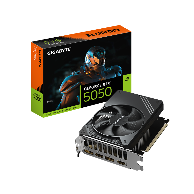 Placa video Gigabyte GeForce RTX 5050, 8GB GDDR6, PCI Express 5.0, 128bit