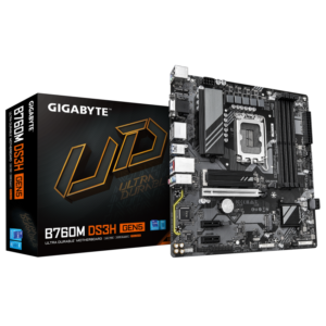 Placa de baza Gigabyte B760M DS3H GEN5, Socket 1700, DDR5, Micro-ATX