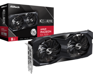 Placa video ASRock Radeon RX 7600, 8GB GDDR6, PCI Express 4.0, 128-bit