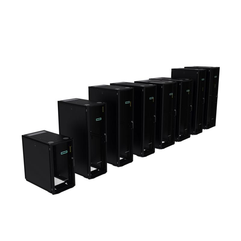 HPE 42U 600mmx1200mm G2 Kitted Advanced Shock Rack with Side Panels and Baying