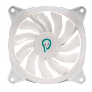 VENTILATOR SPACER PC 120x120x25 mm ARGB light diferite setari ale jocului de culori, posibilitate conectare fan hub, Hydraulic Bearing, conector 3/4-pin, white