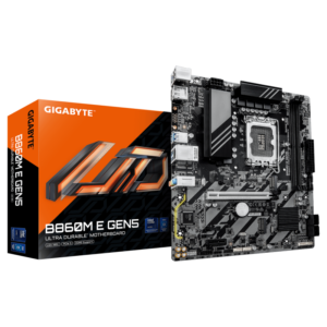Placa de baza Gigabyte B860M E GEN5, Socket 1851, DDR5, Micro-ATX