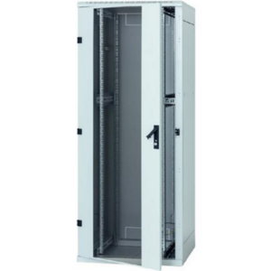 Rack de podea 19 Triton 42U 800x1000mm usa fata metal perforat panouri laterale/spate detasabile sectiuni pentru ventilatie activa,sectiuni acces cabluri sus/jos/spate IP20 gri