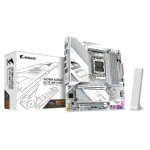 Placa de baza Gigabyte X870M AORUS ELITE WIFI7 ICE, Socket AM5, DDR5, Micro-ATX