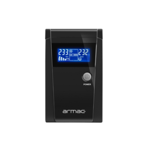 UPS ARMAC OFFICE O/850F/LCD LINE-INTERACTIVE 850VA 2X SCHUKO OUTLETS USB-B LCD METAL CASE