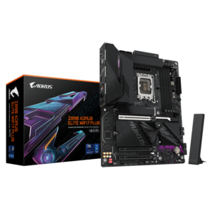 Placa de baza Gigabyte Z890 AORUS ELITE WIFI7 PLUS, Socket 1851, DDR5, ATX