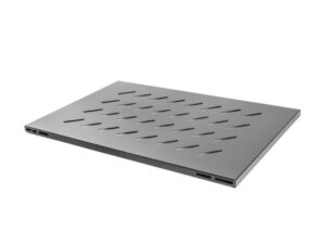 Alternative view of Poliță fixă 19" 1U / 465x715 mm,  max. 120 kg, negru