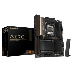 Placa de baza Gigabyte X870E AERO X3D Dark Wood, Socket AM5, DDR5, ATX