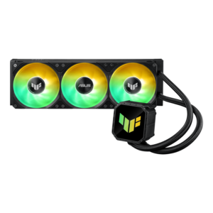 Cooler Procesor ASUS TUF GAMING LC III 360 ARGB NEGRU, marime radiator 397mm, 3x120mm, viteza ventilatoare 650-2600 RPM +/- 10%, Suport AMD: AM5 AM4, suport INTEL: LGA 1851/1700/1200