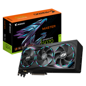 Placa video Gigabyte AORUS GeForce RTX 5070 MASTER, 12GB GDDR7, PCI Express 5.0, 192bit