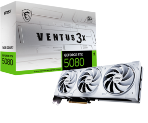 Placa video MSI GeForce RTX 5080, 16GB GDDR7, PCI Express 5.0, 256-bit