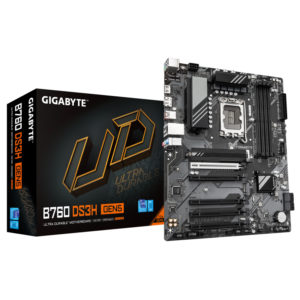 Placa de baza Gigabyte B760 DS3H GEN5, Socket 1700, DDR5, ATX