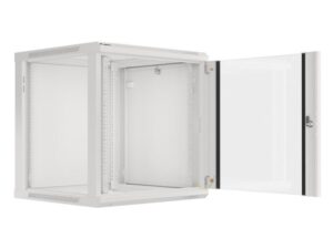 Dulap rack 19" perete 12U / 600x600 (flat pack) V2 gri
