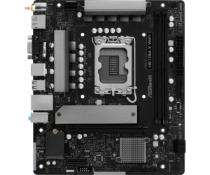 Placa de baza ASRock H810M-X WiFi, Socket 1851, DDR5, Micro-ATX
