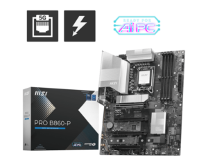 Placa de baza MSI PRO B860-P, LGA 1851, DDR5, ATX