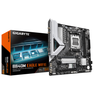 Placa de baza Gigabyte B840M EAGLE WIFI6, Socket AM5, DDR5, Micro-ATX